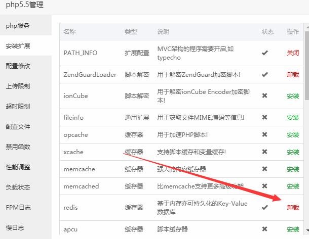 discuz开启redis,以宝塔面板位列,linux系统